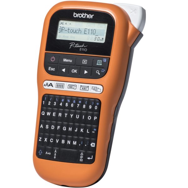 Brother PT-E110 impresora de etiquetas Transferencia térmica 180 x 180 DPI 20 mm/s HGe/TZe QWERTY - Imagen 4