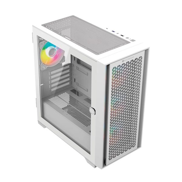 Balam Rush Carbono Twin Mate 6000 Midi Tower Blanco - Imagen 4
