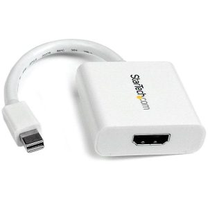 StarTech.com Adaptador Convertidor de Video Mini DisplayPort DP a HDMI - 1920x1200 - Pasivo - Blanco
