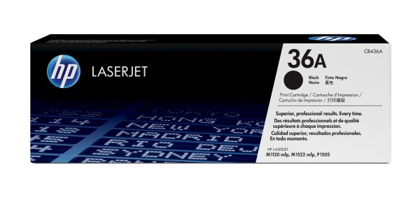 HP Cartucho de tóner original LaserJet 36A negro