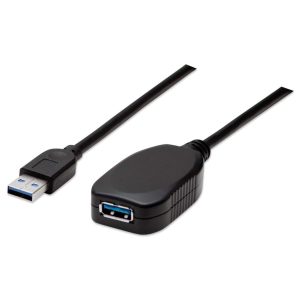 Manhattan Cable de Extensión Activa USB de Súper Velocidad