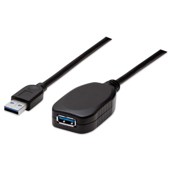 Manhattan Cable de Extensión Activa USB de Súper Velocidad