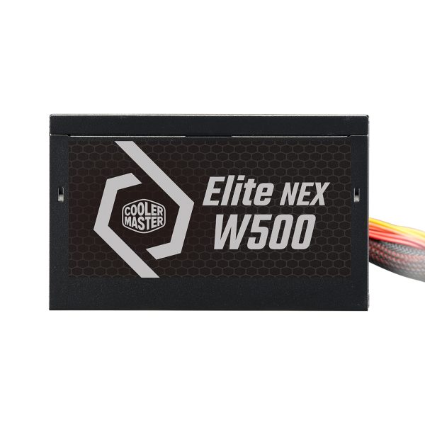 Cooler Master ELITE NEX White W500 unidad de fuente de alimentación 500 W 24-pines ATX ATX Negro - Imagen 3