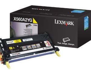 Lexmark X560A2YG cartucho de tóner 1 pieza(s) Original Amarillo