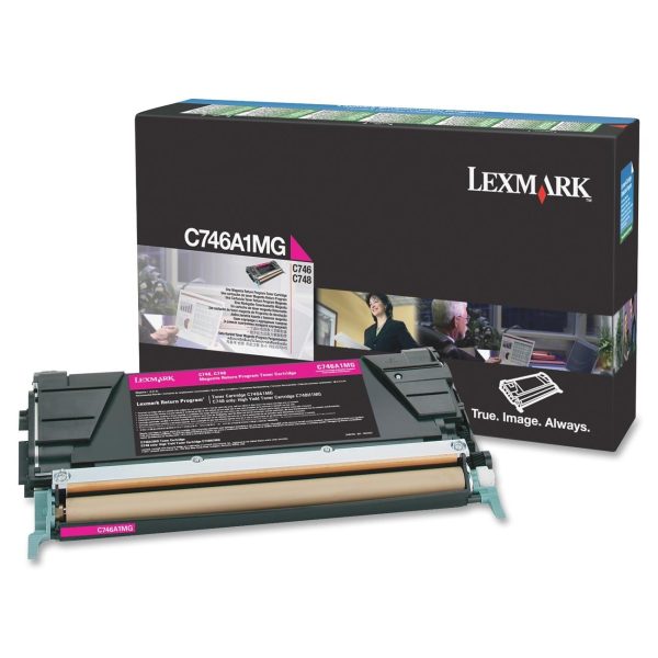 Lexmark C746A1MG cartucho de tóner 1 pieza(s) Original Magenta