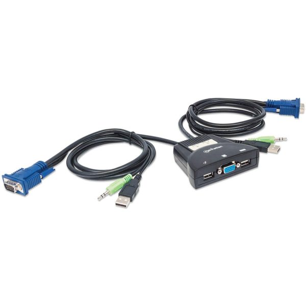 Manhattan Mini Switch KVM de 2 puertos - Imagen 2
