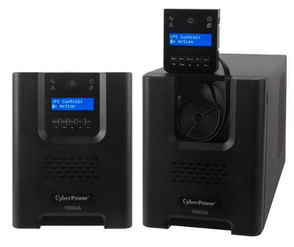 CyberPower PR1500LCD sistema de alimentación ininterrumpida (UPS) Línea interactiva 1.5 kVA 1050 W 8 salidas AC - Imagen 3