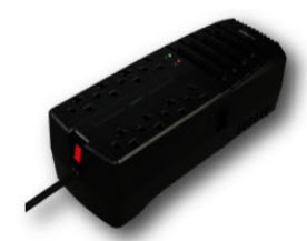 DataShield RAD 2000 regulador de voltaje 8 salidas AC 120 V Negro