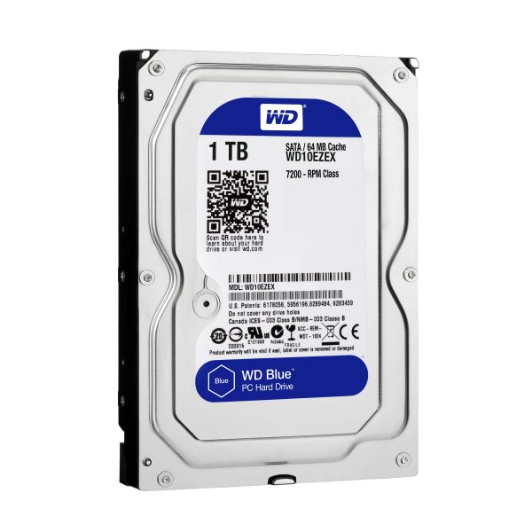 Western Digital Blue disco duro interno 1 TB 7200 RPM 64 MB 3.5" Serial ATA III - Imagen 2