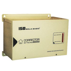 Industrias Sola Basic Corrector de voltage 8000 regulador de voltaje 100-127 V Beige