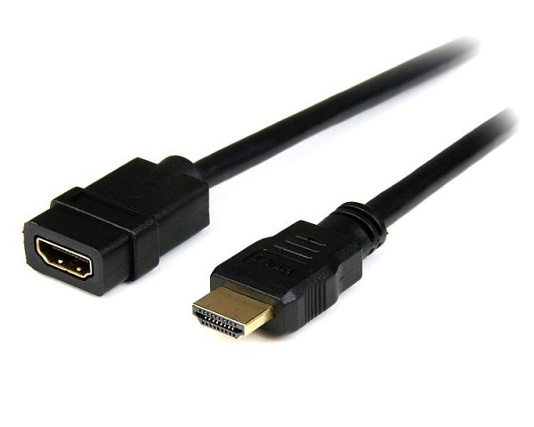 StarTech.com Cable de 2m Extensor HDMI - Cable HDMI Macho a Hembra - Cable Alargador HDMI 4K - Cable HDMI con Ethernet UHD 4K 30Hz Macho a Hembra - Cable HDMI 1.4 de Alta Velocidad - Imagen 4