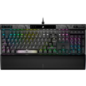 Corsair K70 MAX teclado Juego USB Inglés de EE.UU. Negro