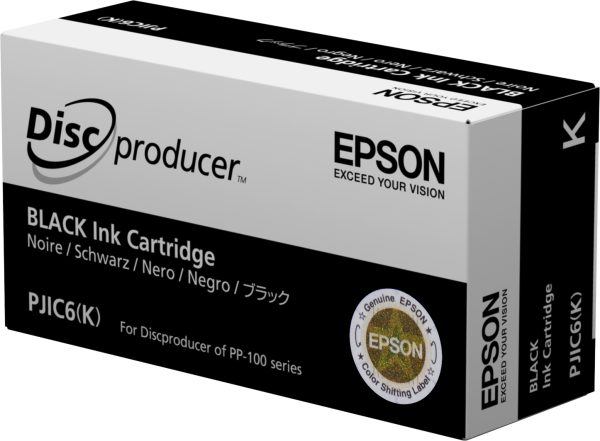 Epson Discproducer cartucho de tinta 1 pieza(s) Original Negro - Imagen 2