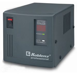 Koblenz ER-2550 regulador de voltaje 4 salidas AC Negro