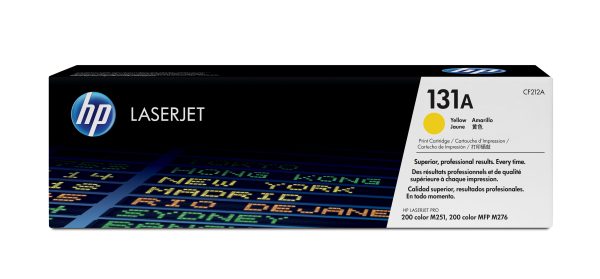 HP Cartucho de tóner original LaserJet 131A amarillo