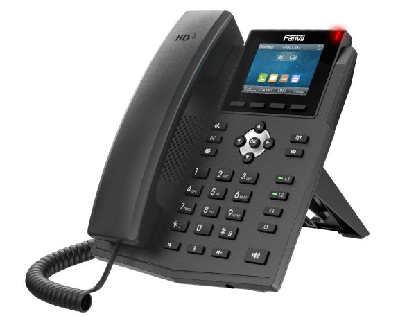 Fanvil X3SG teléfono IP Negro 4 líneas LCD