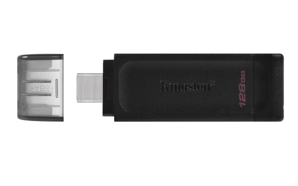 Kingston Technology DataTraveler 70 unidad flash USB 128 GB USB Tipo C 3.2 Gen 1 (3.1 Gen 1) Negro - Imagen 3