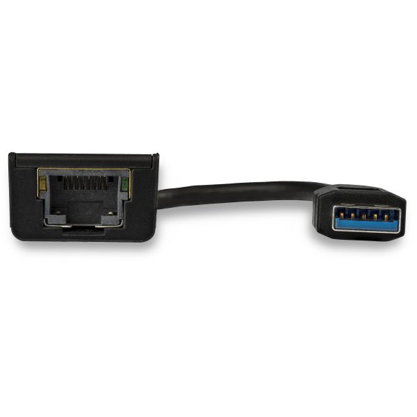 StarTech.com Adaptador Tarjeta de Red Externa USB 3.0 a Ethernet Gigabit para Windows y Mac - Conversor de Red NIC 10/100/1000 - Adaptador de Red Externo USB a RJ45 - Alimentado por el Bus - Imagen 3