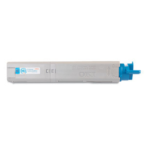 OKI Toner C3400n cartucho de tóner Original Cian