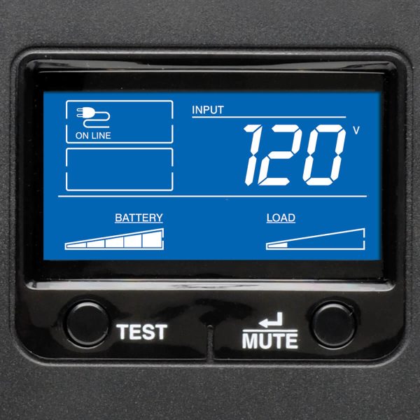 Tripp Lite SMART1500LCDT UPS No Break Interactivo SmartPro LCD de 120V 1500VA 900W, AVR, en Torre, USB, 10 Tomacorrientes - Imagen 4