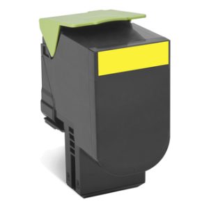 Lexmark 808SY cartucho de tóner 1 pieza(s) Original Amarillo