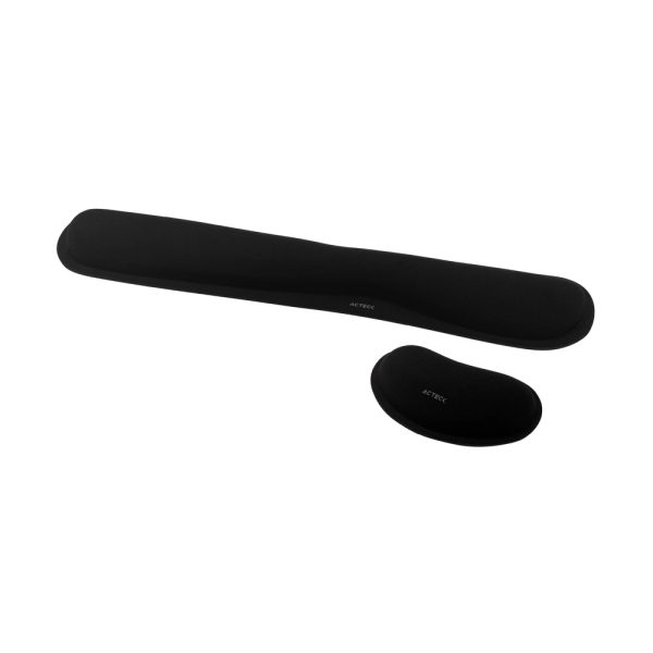 Acteck Cushy Pro TR430 descansa muñecas Lycra, Espuma de memoria Grafito - Imagen 2