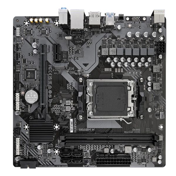 GIGABYTE B650M H placa base AMD B650 Enchufe AM5 Micro ATX - Imagen 3