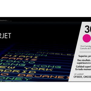 HP Cartucho original de tóner magenta 304A LaserJet