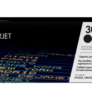 HP Cartucho original de tóner negro 304A LaserJet
