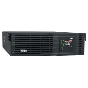 Tripp Lite SU3000RTXL3U UPS SmartOnline de Doble Conversión 120V 3kVA 2.4kW, en 3U de Rack / Torre, Autonomía Extendida, Opciones de Tarjeta de Red, USB, Serial DB9