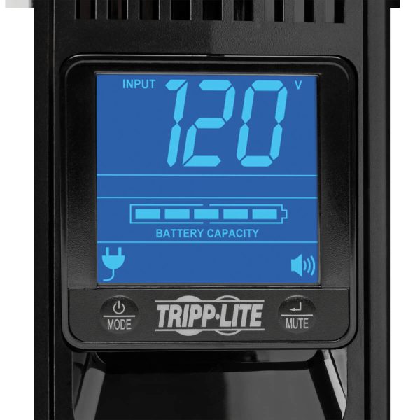 Tripp Lite SMART1200LCD UPS No Break Interactivo SmartPro LCD de 120V 1200VA 700W, AVR, 2U para Rack/Torre, LCD, USB, Serial DB9, 8 Tomacorrientes - Imagen 2