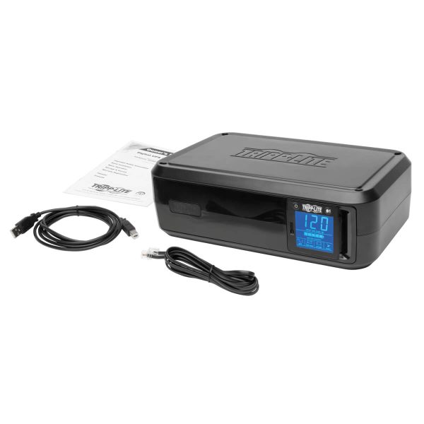 Tripp Lite SMART1000LCD UPS No Break Interactivo SmartPro LCD de 120V 1000VA 500W, AVR, Torre, USB, Protección TEL/DSL/Coaxial, 8 Tomacorrientes - Imagen 2