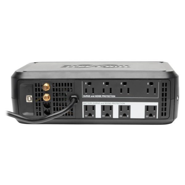 Tripp Lite SMART1000LCD UPS No Break Interactivo SmartPro LCD de 120V 1000VA 500W, AVR, Torre, USB, Protección TEL/DSL/Coaxial, 8 Tomacorrientes - Imagen 3
