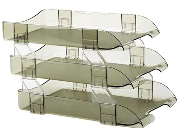 Sablon 2436HU caja para almacenamiento de archivos Gris - Imagen 2