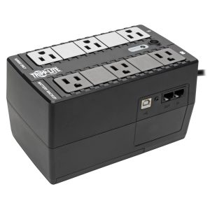 Tripp Lite INTERNET350U UPS No Break Standby Internet Office de 350VA 210W - 6 Tomacorrientes NEMA 5-15R, 120V, 50 Hz /60 Hz, USB, Clavija 5-15P, Instalación en Pared o Escritorio