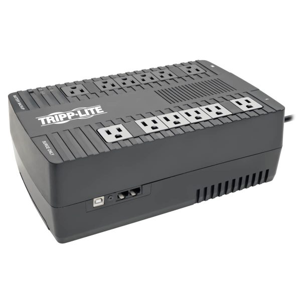 Tripp Lite AVR900U UPS No Break Interactivo de 900VA 480W - 12 Tomacorrientes NEMA 5-15R, AVR, 120V, 50Hz / 60Hz, USB, Instalación en Pared o Escritorio