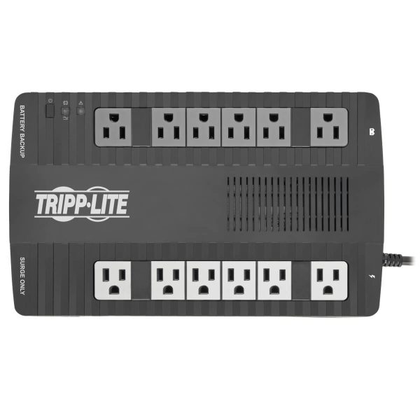 Tripp Lite AVR900U UPS No Break Interactivo de 900VA 480W - 12 Tomacorrientes NEMA 5-15R, AVR, 120V, 50Hz / 60Hz, USB, Instalación en Pared o Escritorio - Imagen 3
