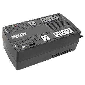 Tripp Lite AVR550U UPS No Break Interactivo de 550VA 300W - 8 Tomacorrientes NEMA 5-15R, AVR, 120V, 50Hz / 60Hz, USB, Instalación en Pared o Escritorio