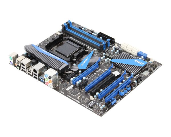 MSI 990FXA-GD80 placa base AMD 990FX Socket AM3 ATX - Imagen 2