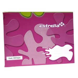 Estrella 147 libreta 100 hojas Violeta