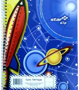 Estrella 184 libreta 100 hojas Multicolor