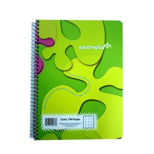 Estrella 186 libreta 100 hojas Multicolor