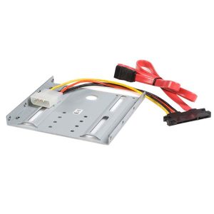 StarTech.com Juego Kit Adaptador de Montaje para Disco Duro SATA de 2.5 Pulgadas en Bahía de 3.5"