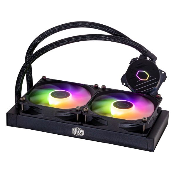 Cooler Master MasterLiquid 240L Core ARGB Procesador Kit de enfriamiento líquido 12 cm Negro - Imagen 3