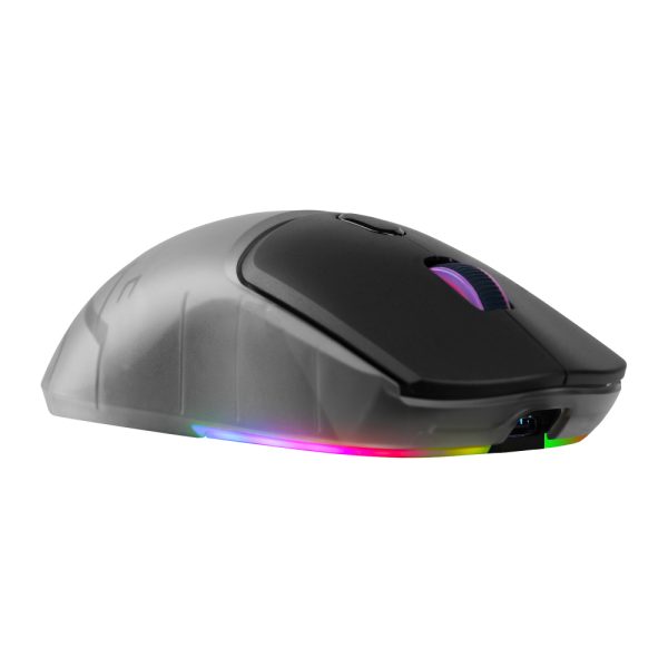 Game Factor MOW700-BK ratón Juego Ambidiestro RF Wireless + Bluetooth + USB Type-A 26000 DPI - Imagen 4