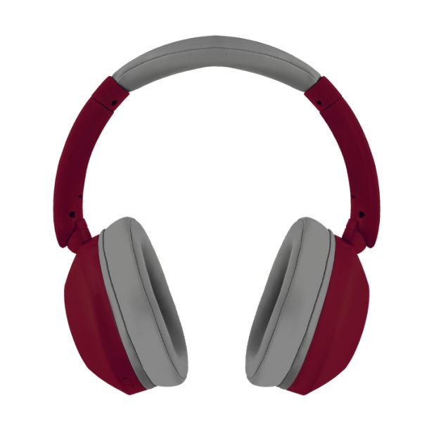 Perfect Choice PC-117162 audífono y auriculare Audífonos Inalámbrico y alámbrico Diadema Música USB Tipo C Bluetooth Gris, Rojo