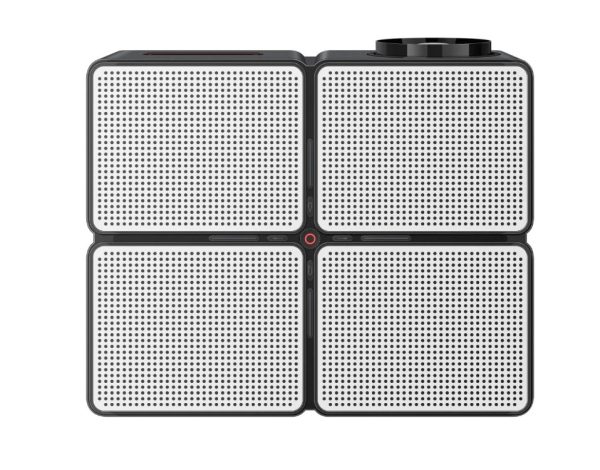 Steren PRO-500 video proyector 450 lúmenes ANSI LED 1080p (1920x1080) Gris - Imagen 4