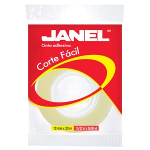 Janel 1191233100 etiqueta autoadhesiva Transparente 1 pieza(s)