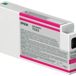 Epson Singlepack Vivid Magenta T636300 UltraChrome HDR 700 ml cartucho de tinta 1 pieza(s) Original Magenta vivo
