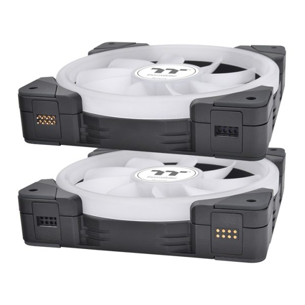 Thermaltake SWAFAN EX12 ARGB Gabinete de la computadora Enfriador de aire 12 cm Blanco 3 pieza(s) - Imagen 2